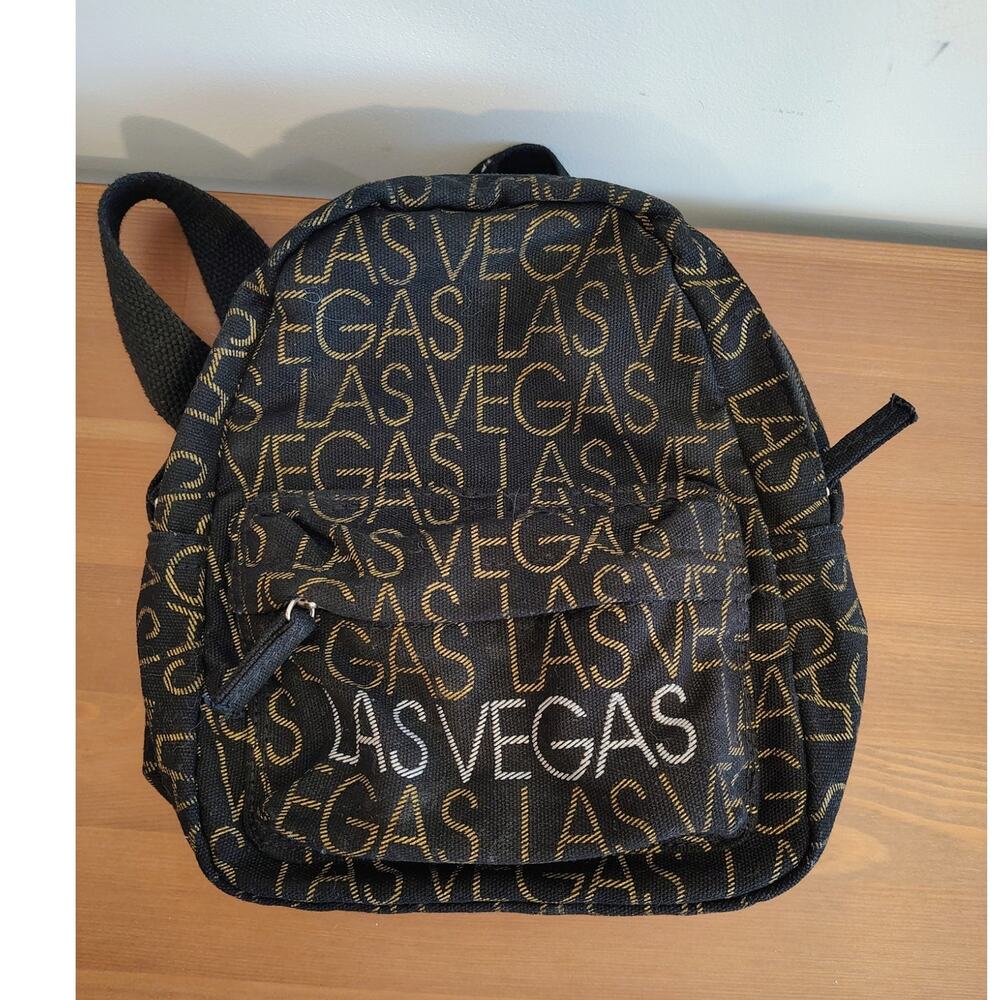 Las Vegas minipack Black and Gold / Backpack / Robin Ruth